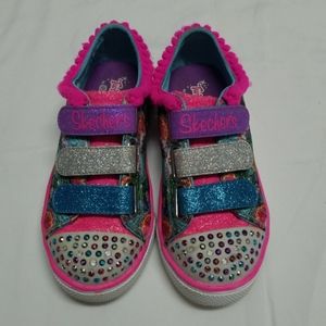 Pink & Purple Twinkle Toes 11